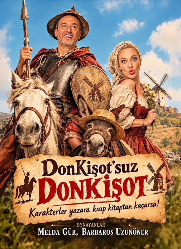 Don Kişot’suz Don Kişot etkinlik afişi