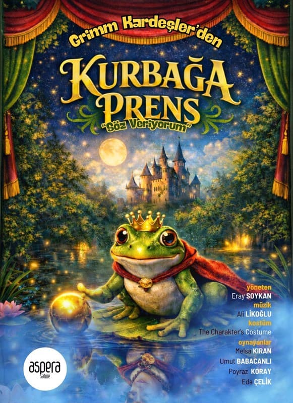 Kurbağa Prens etkinlik afişi
