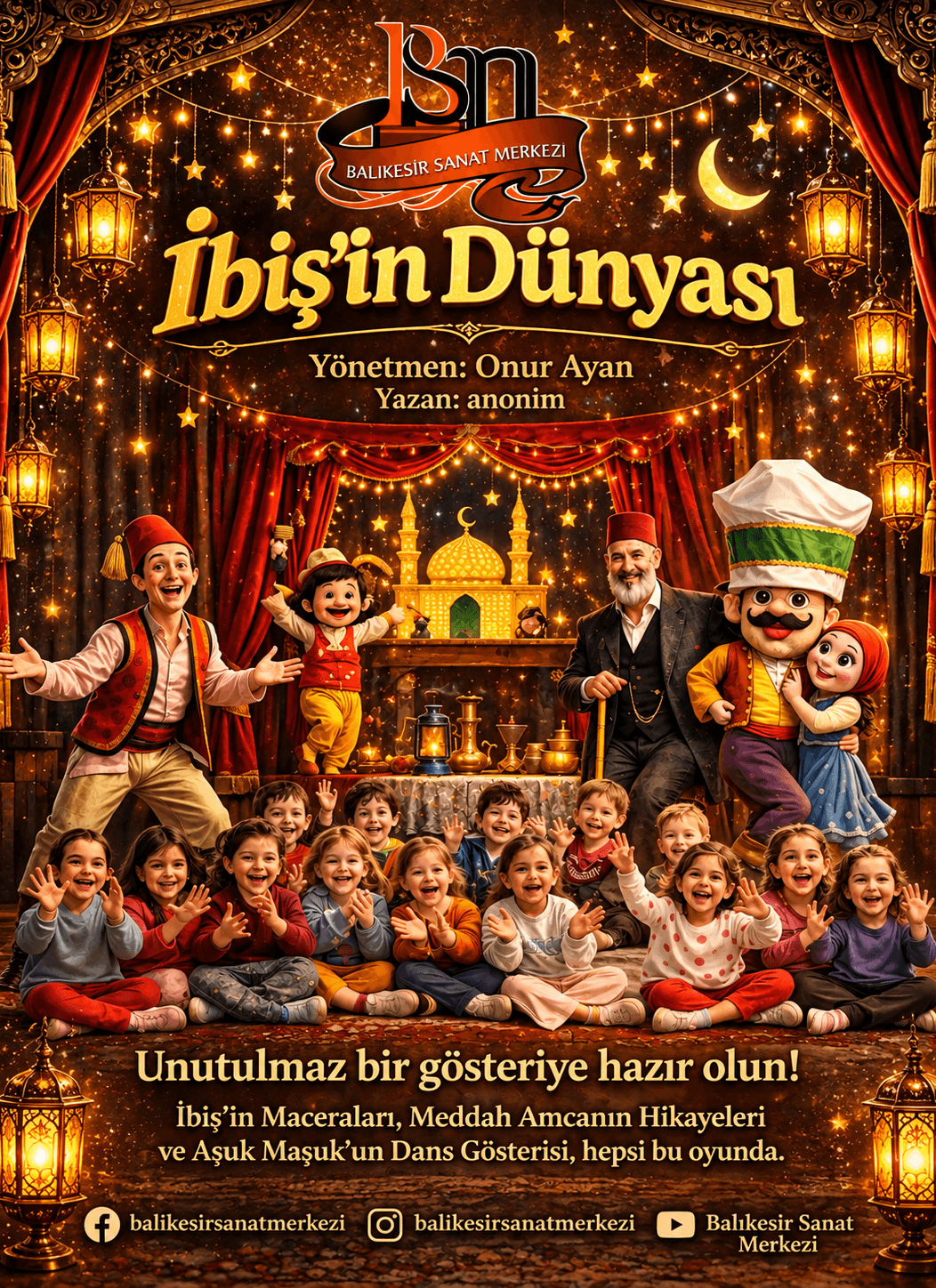 İbişin Dünyası etkinlik afişi