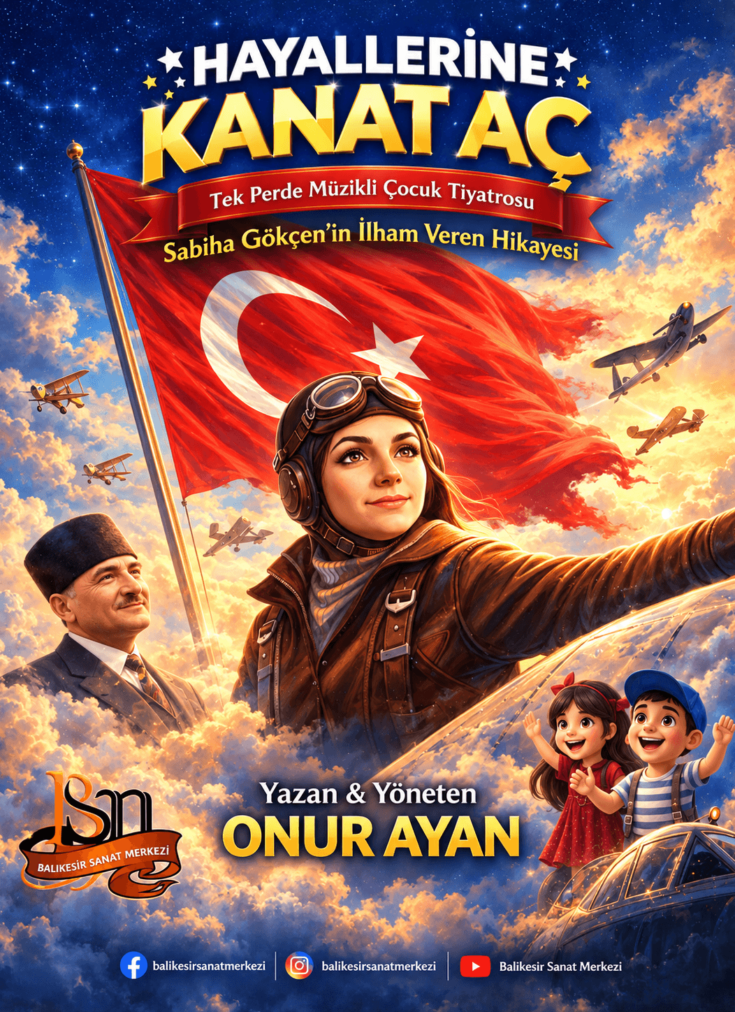 Hayallerine Kanat Aç etkinlik afişi