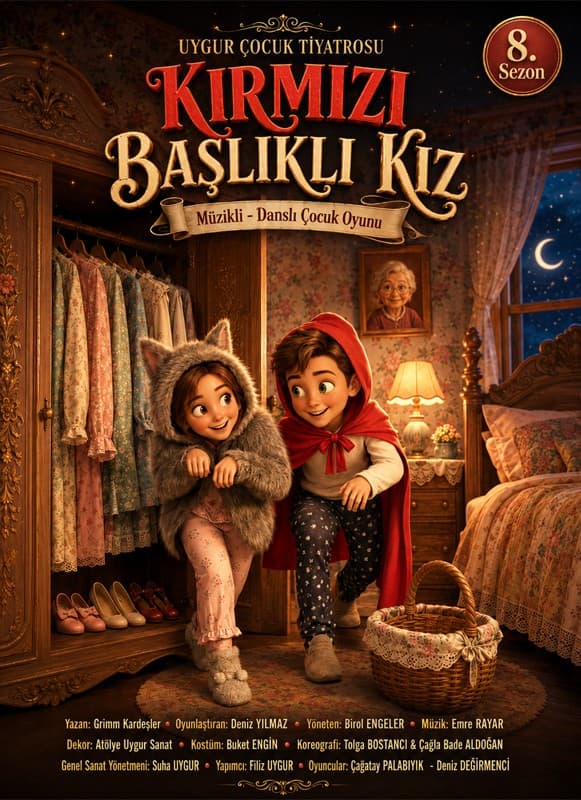 Kırmızı Başlıklı Kız etkinlik afişi